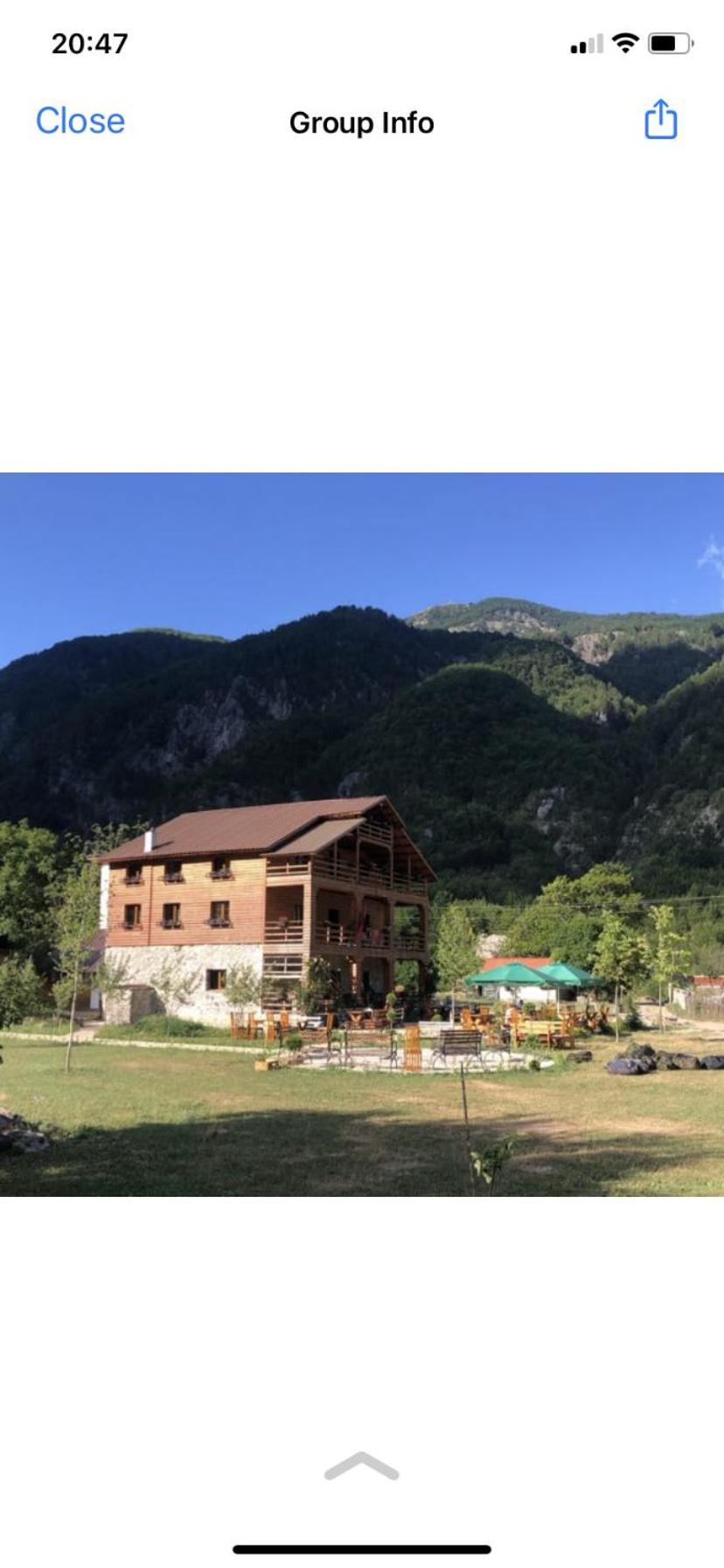 Bujtina Dreni Hotel Theth Bagian luar foto